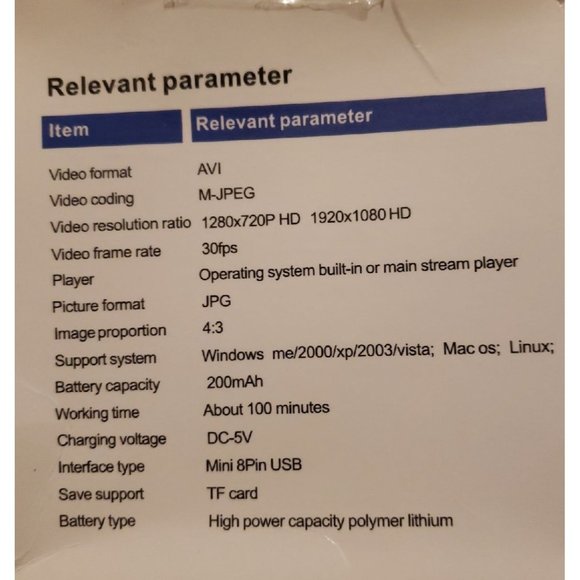 SQ11 MINI DV CAMERA FULL HD 1920X1080 SPORTS HD DV w/ Kingston Micro SD Adapter - Picture 2 of 2